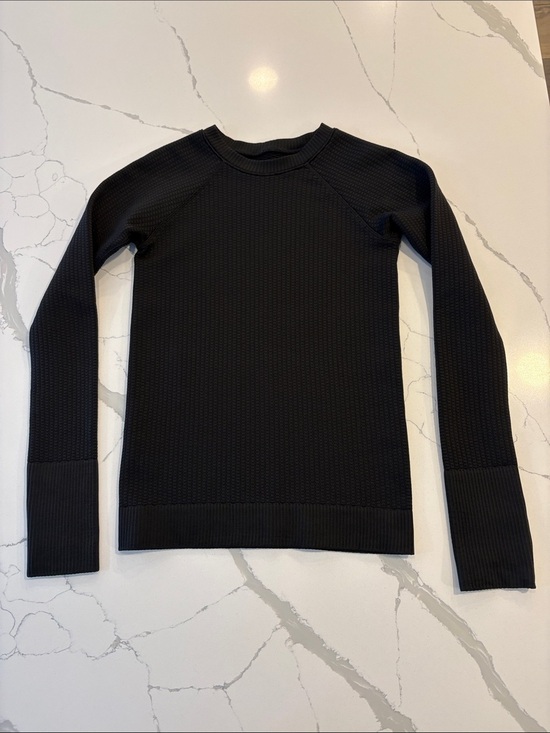 lululemon athletica Tops - Lululemon Rest Less Pullover ~ 4 ~ Bubble Dot Black